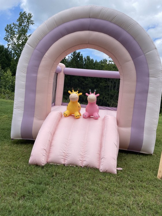 Pink Princess Bounce House